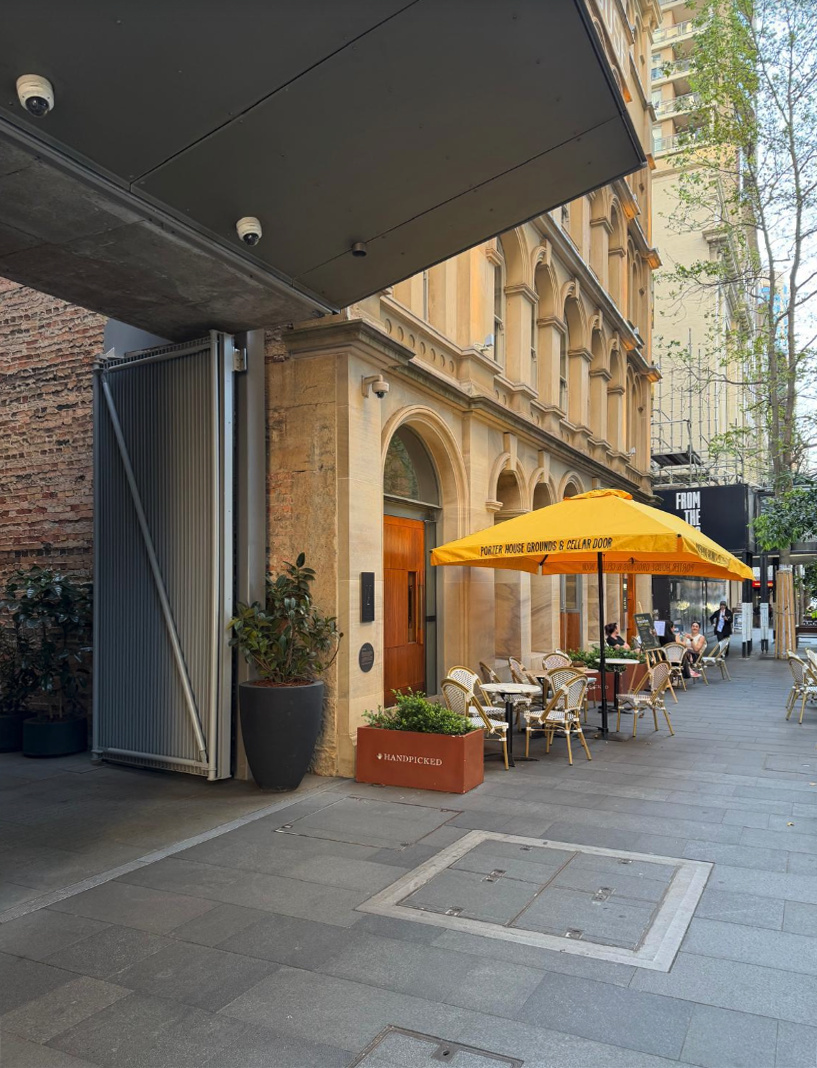 Street entrance